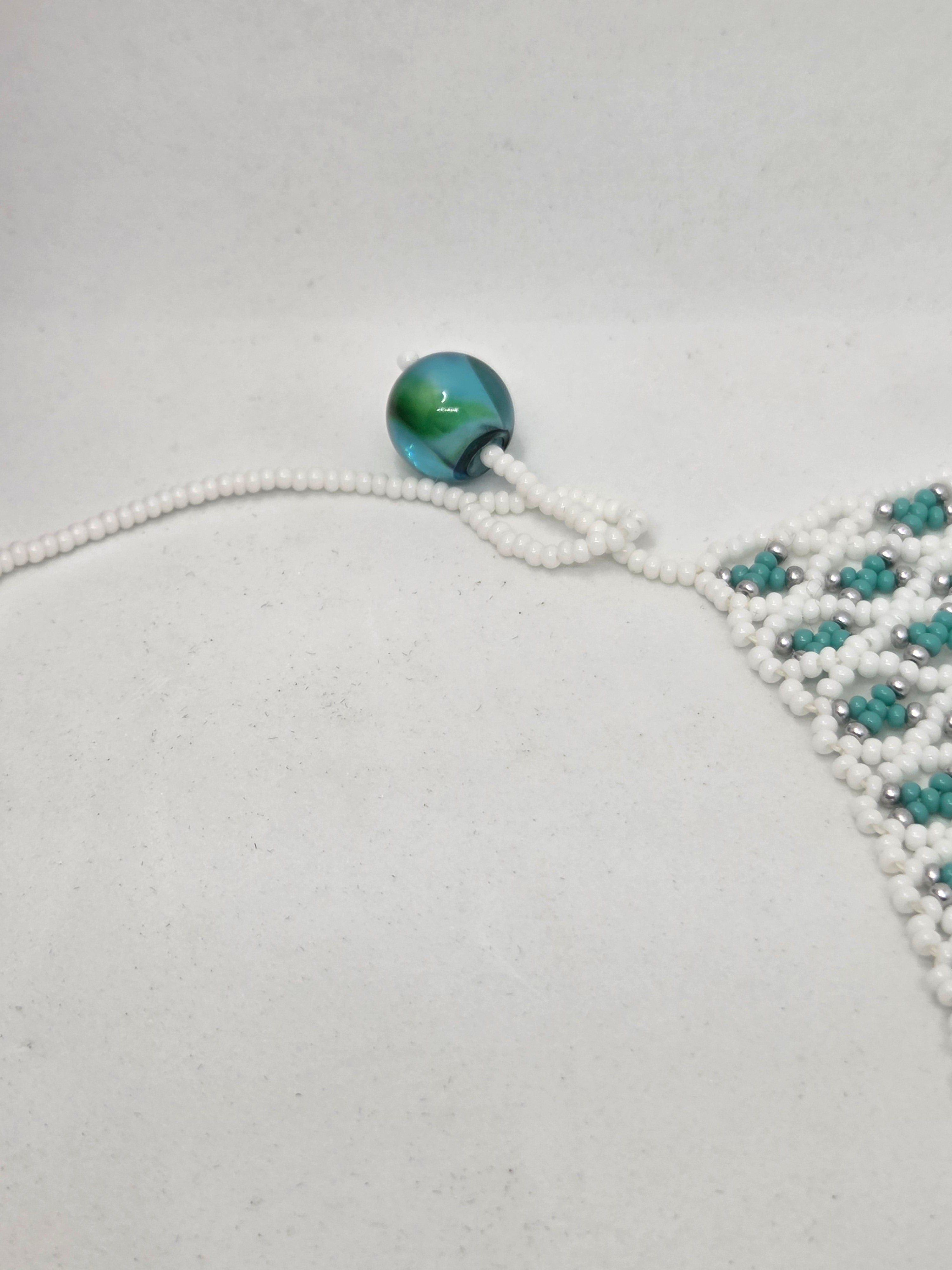 Turquoise Lattice Traditional Choker
